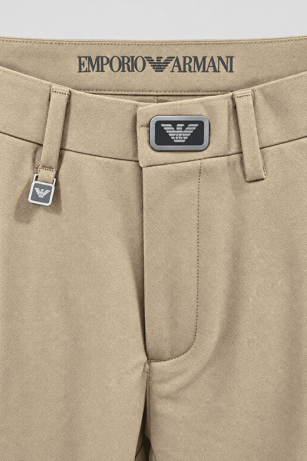 Emporio Armani Tokalı Kumaş Pantolon