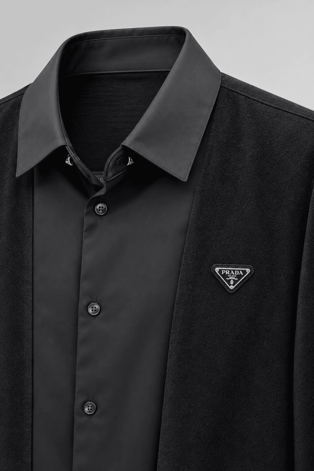 Prada İthal Süet Gömlek