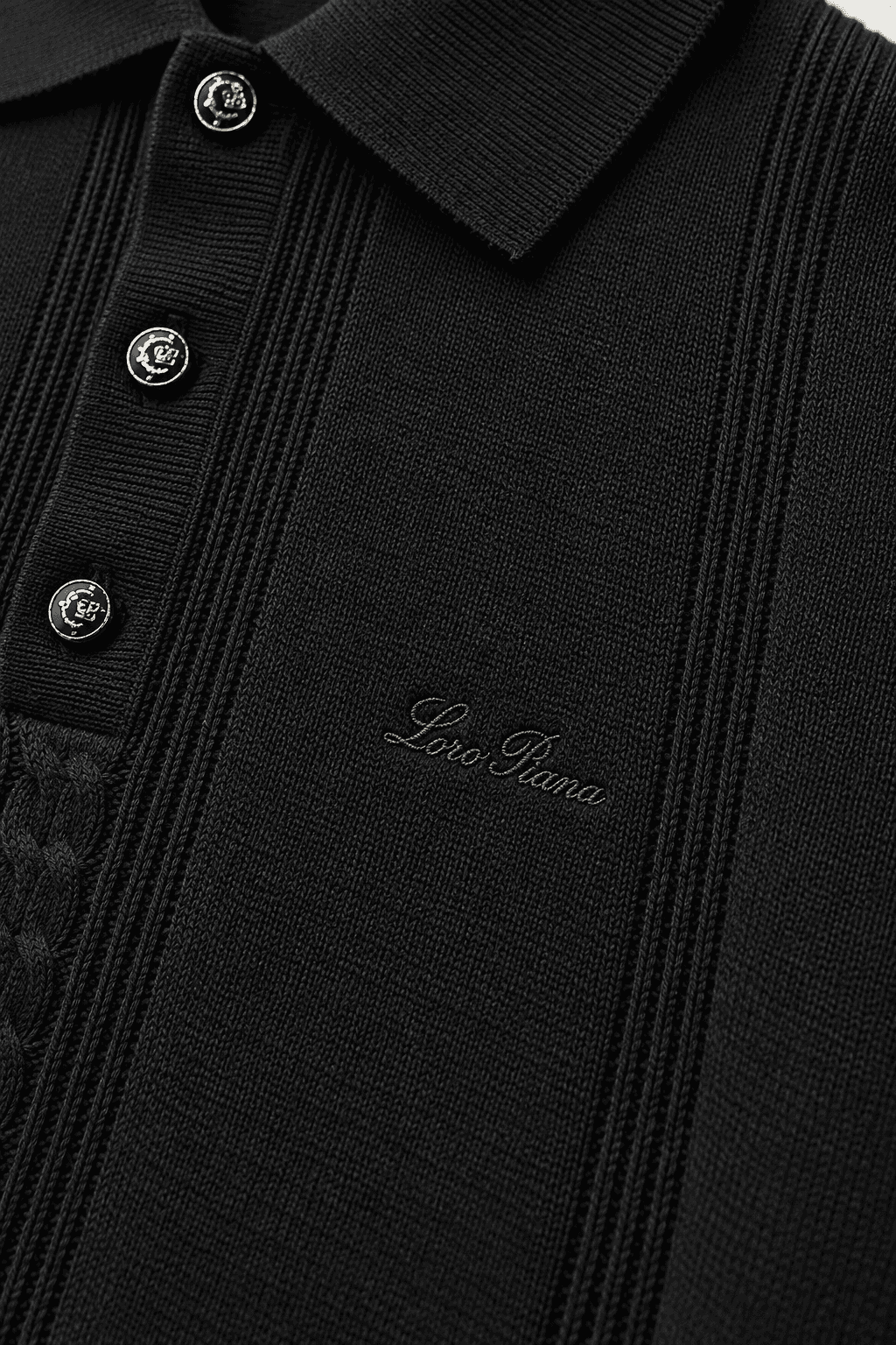 Loro Piana Knitwear Triko %100 Pamuk