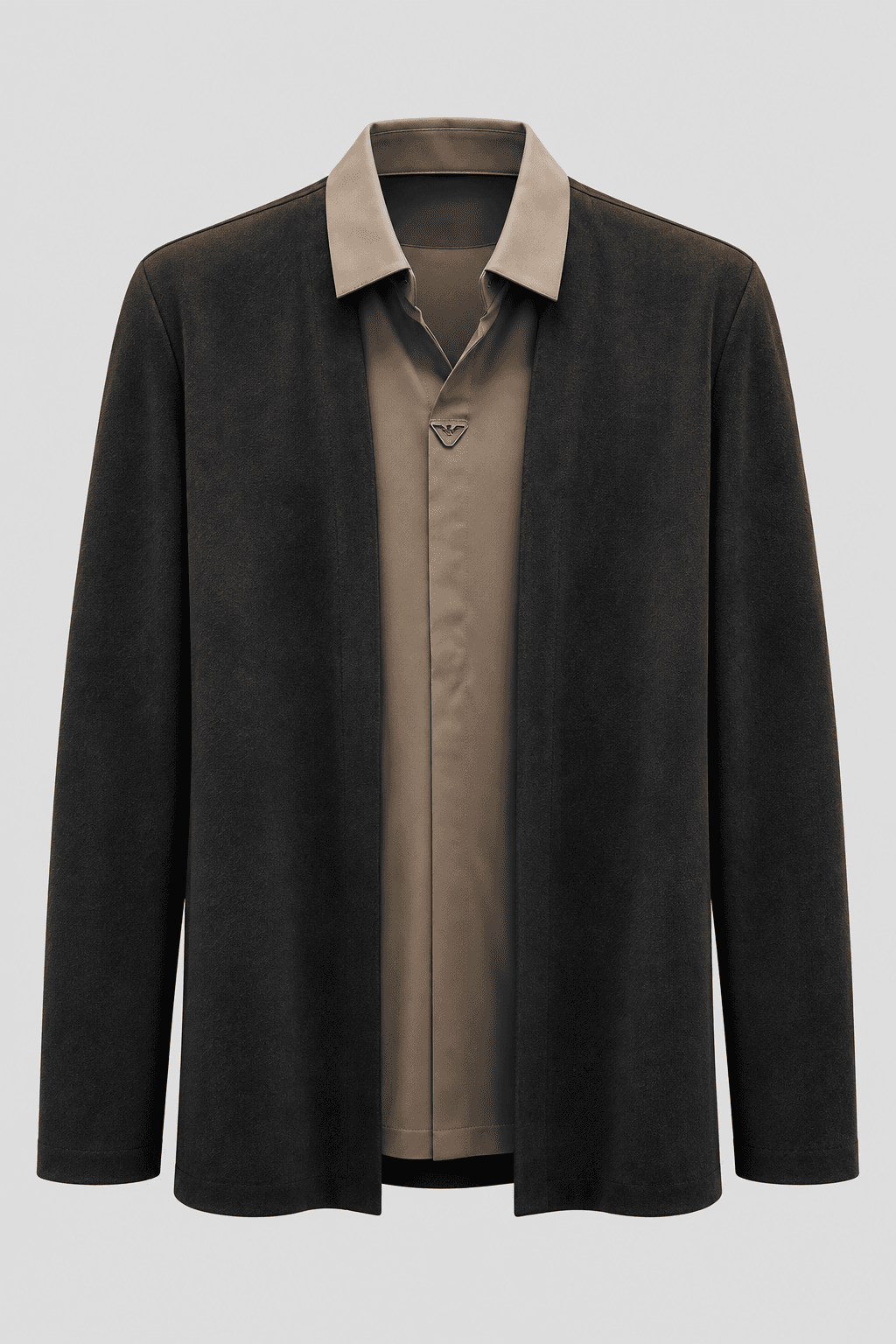 Emporio Armani İthal Süet Gömlek
