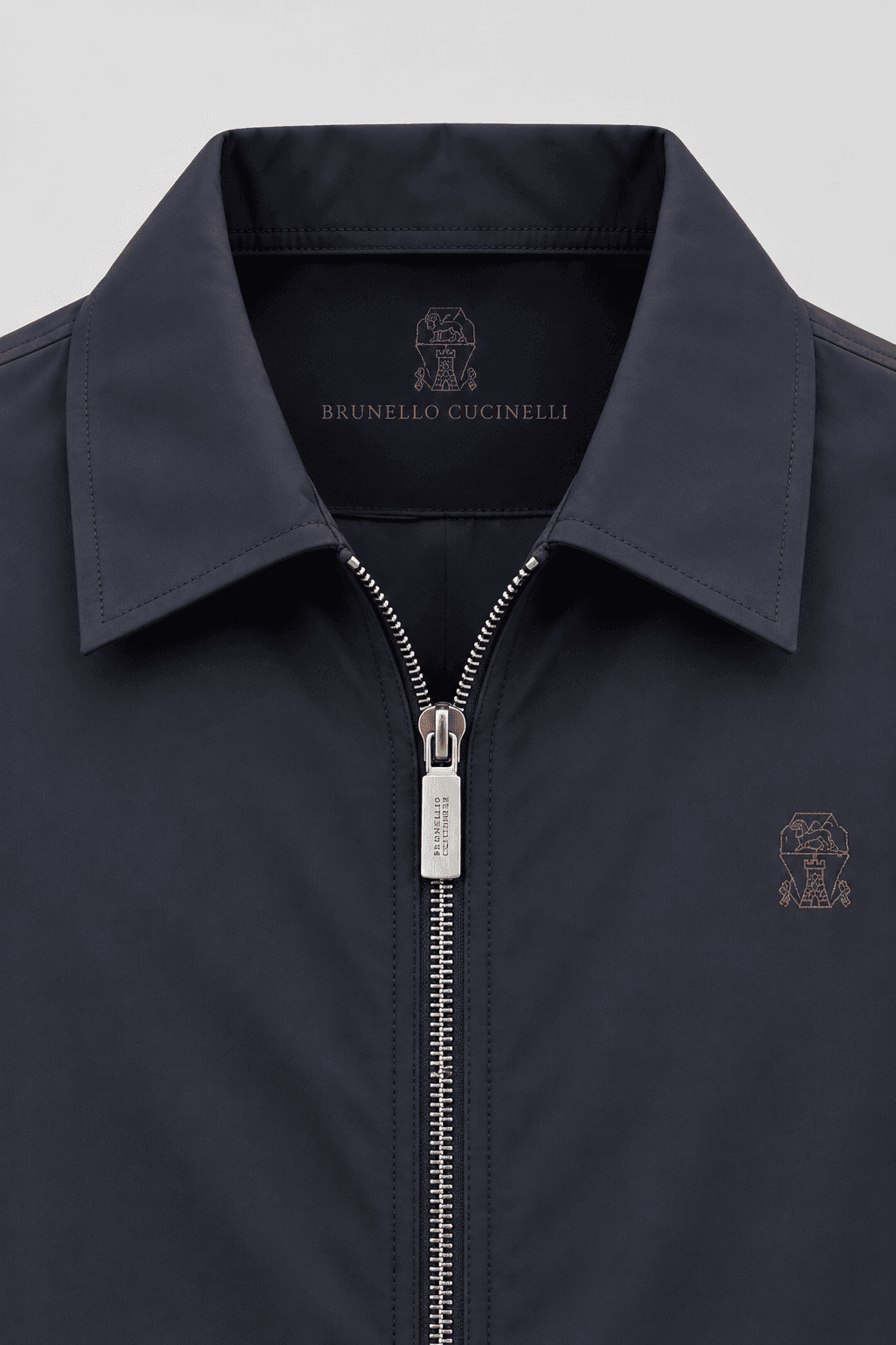 Brunello Cucinelli Yaka Detaylı İthal Mont