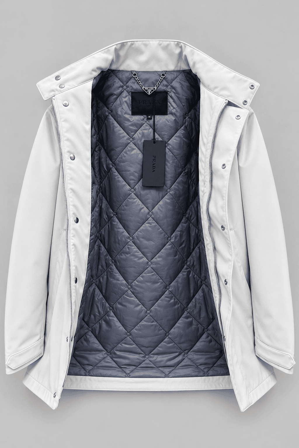 Prada Dik Yaka İthal Mont