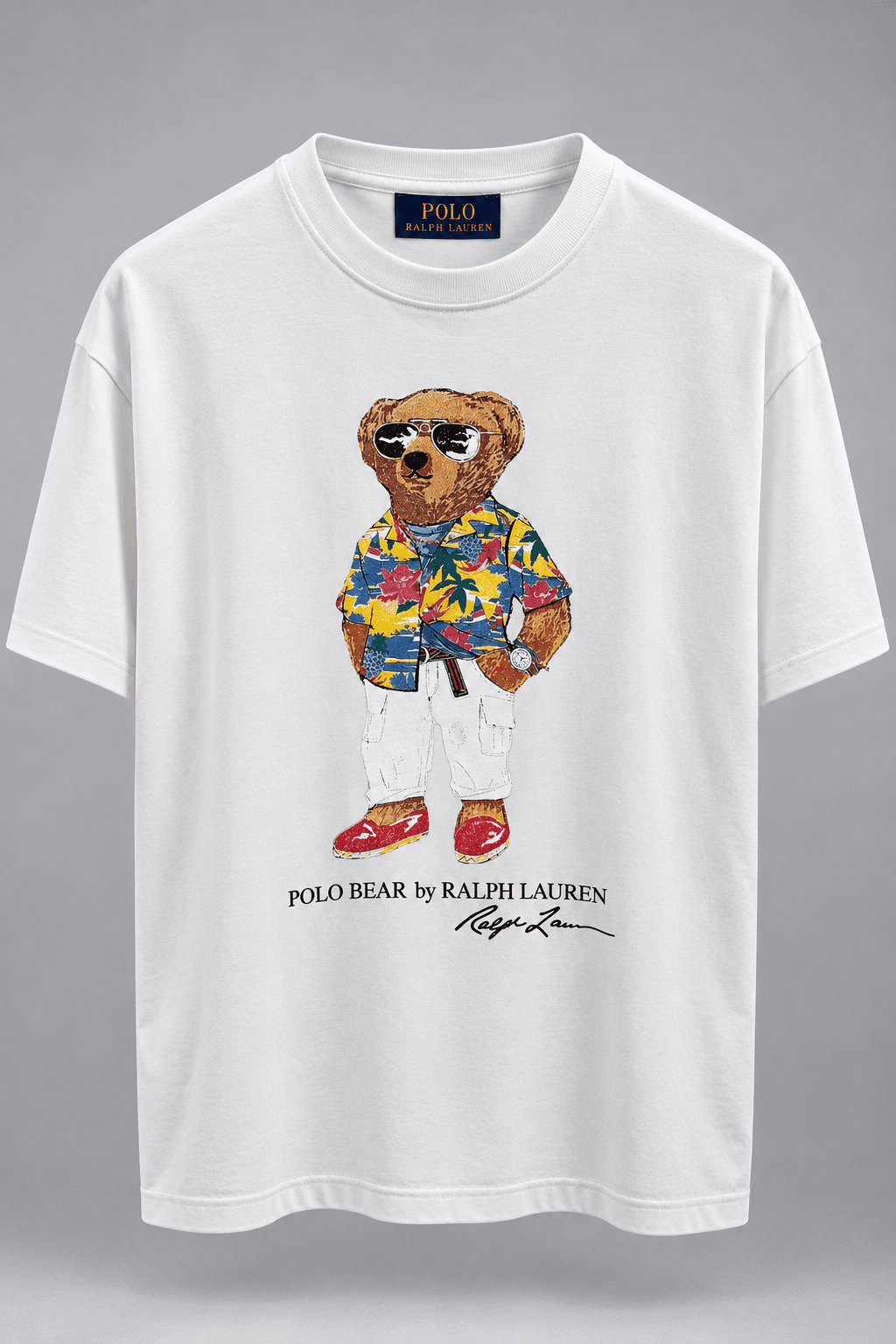 Valoris Luxury Polo Ralph Lauren Baskılı Basic Tişört