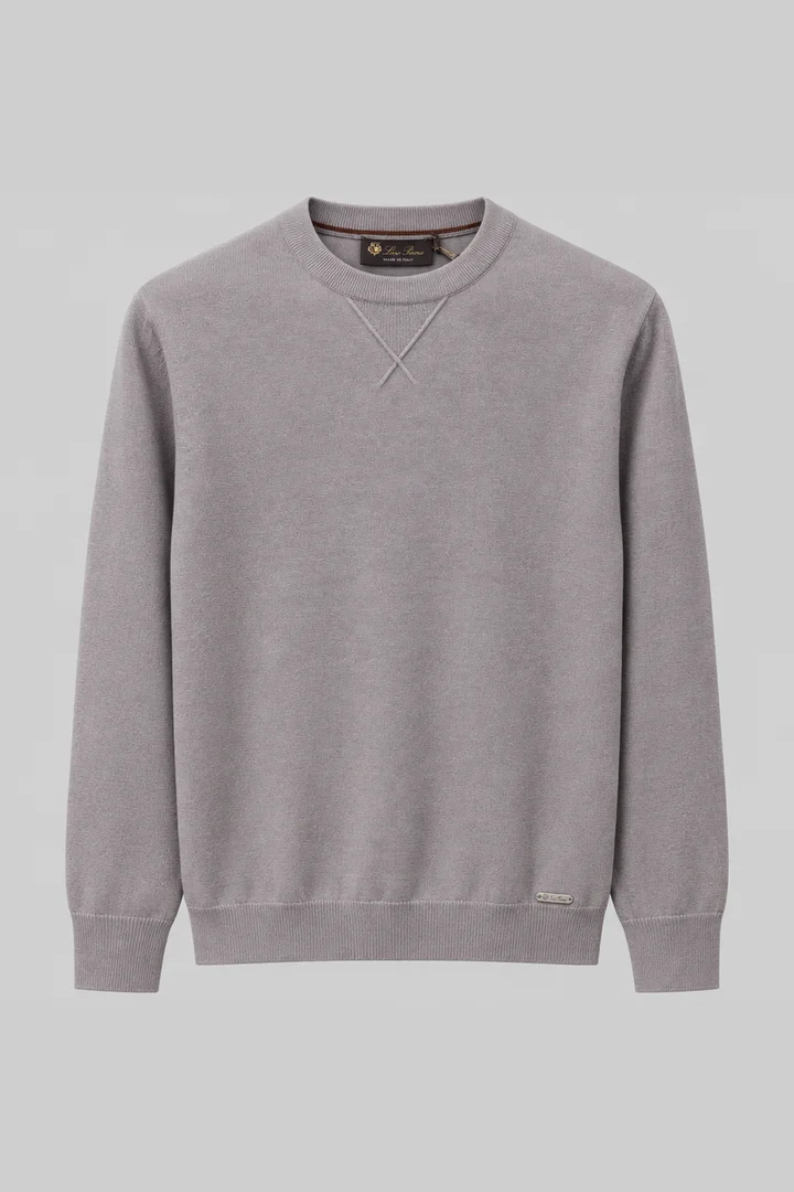 Loro Piana Knitwear %100 Pamuk Triko