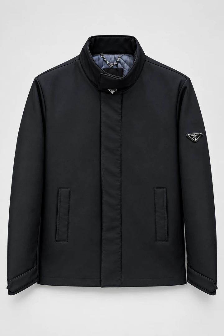Prada Dik Yaka İthal Mont