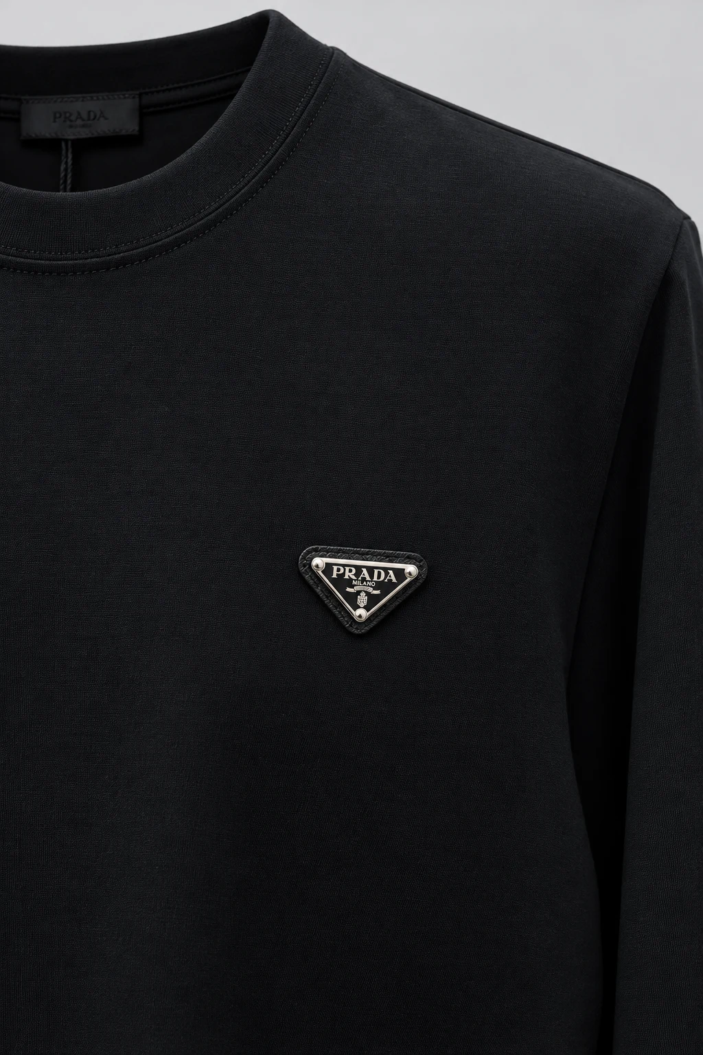 Valoris Luxury Prada Modal Uzun Kollu T-Shirt