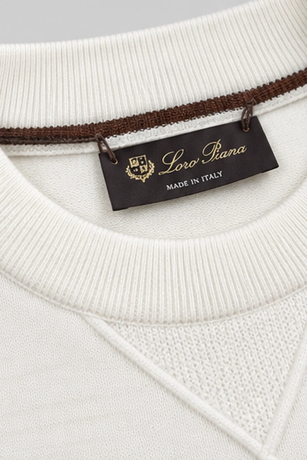 Loro Piana Knitwear %100 Pamuk Triko