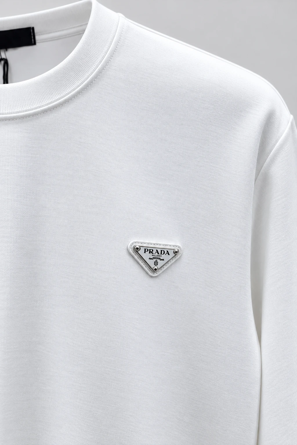 Prada Modal Uzun Kollu T-Shirt