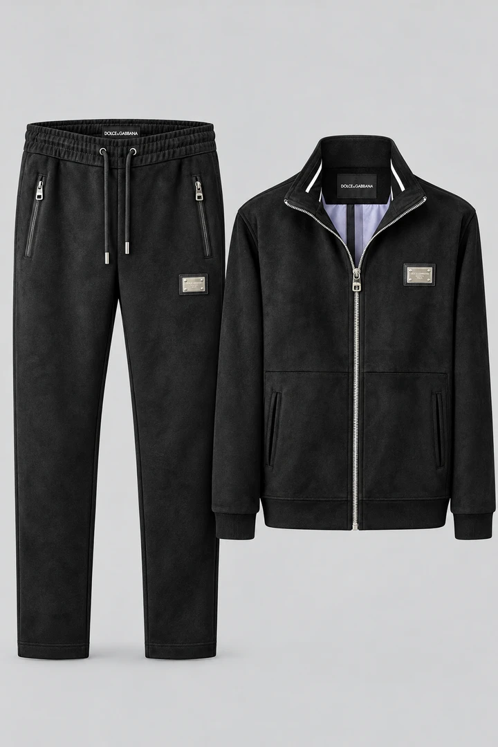 Dolce & Gabbana Süet Uzun Takım