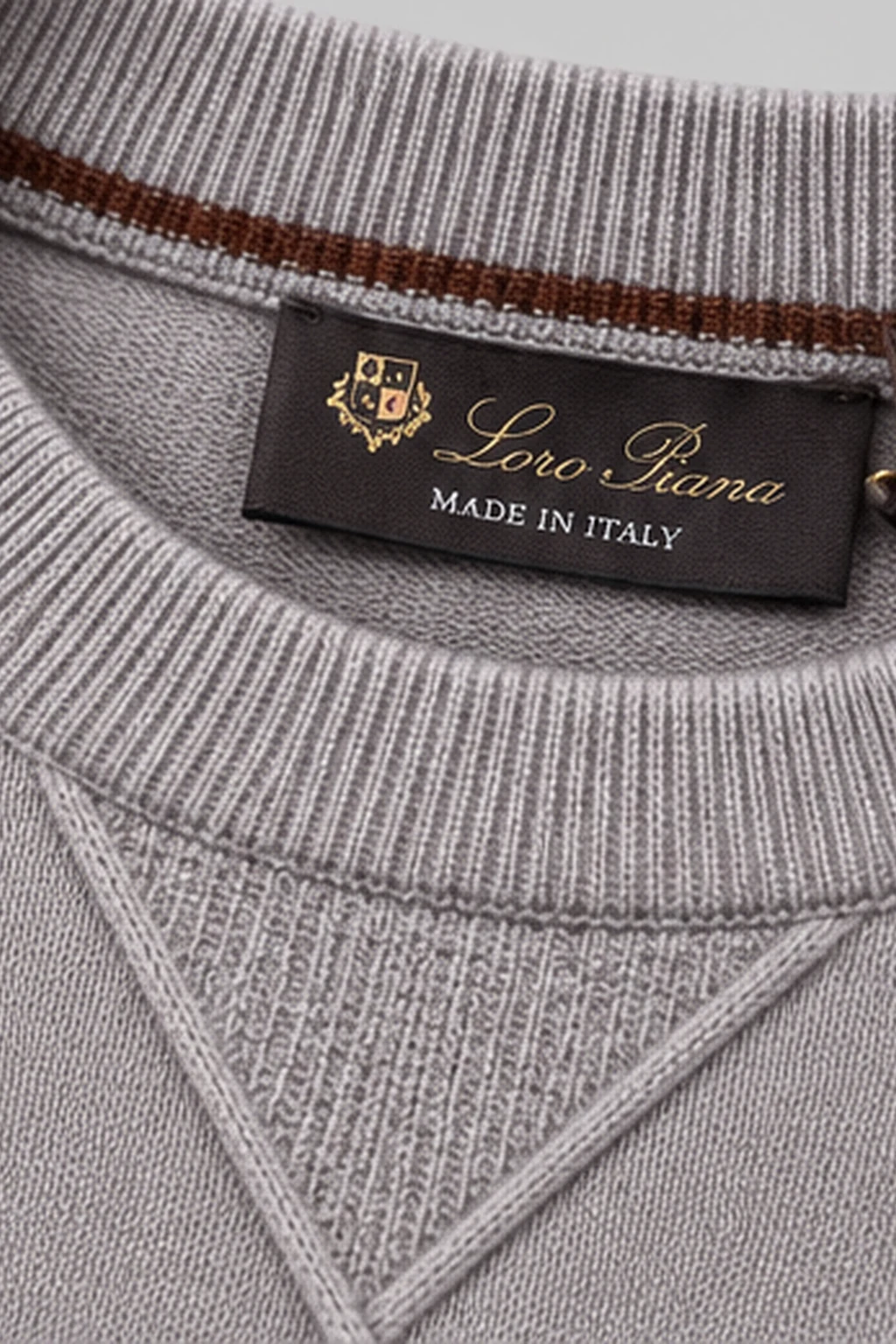 Loro Piana Knitwear %100 Pamuk Triko