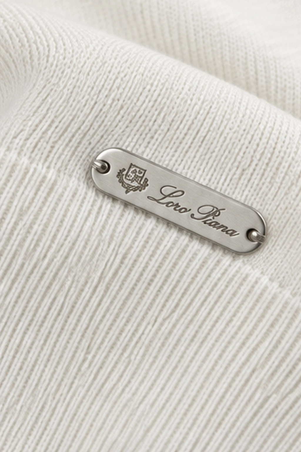 Loro Piana Knitwear %100 Pamuk Triko